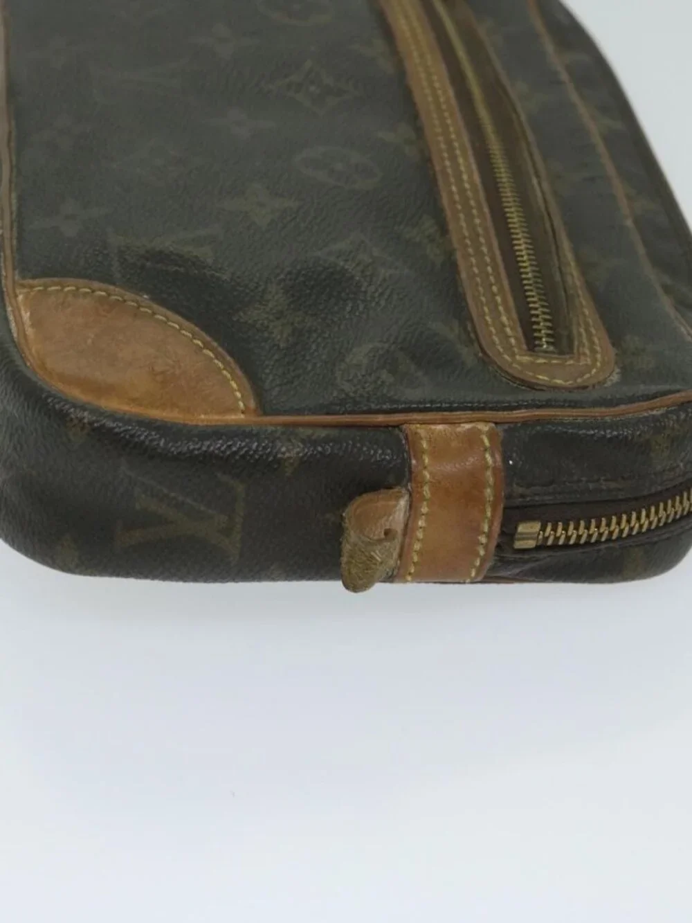 LOUIS VUITTON Monogram Marly Dragonne GM Clutch Bag M51825 LV Auth 59399